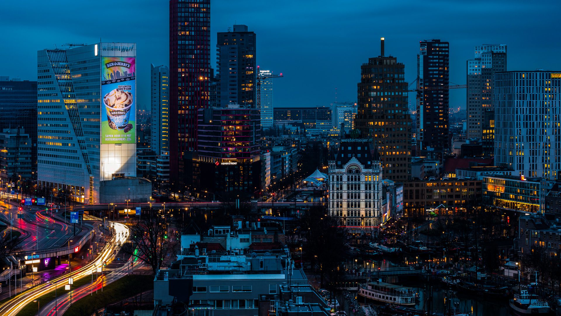 blowUP media Kampagne für Ben & Jerry in Rotterdam