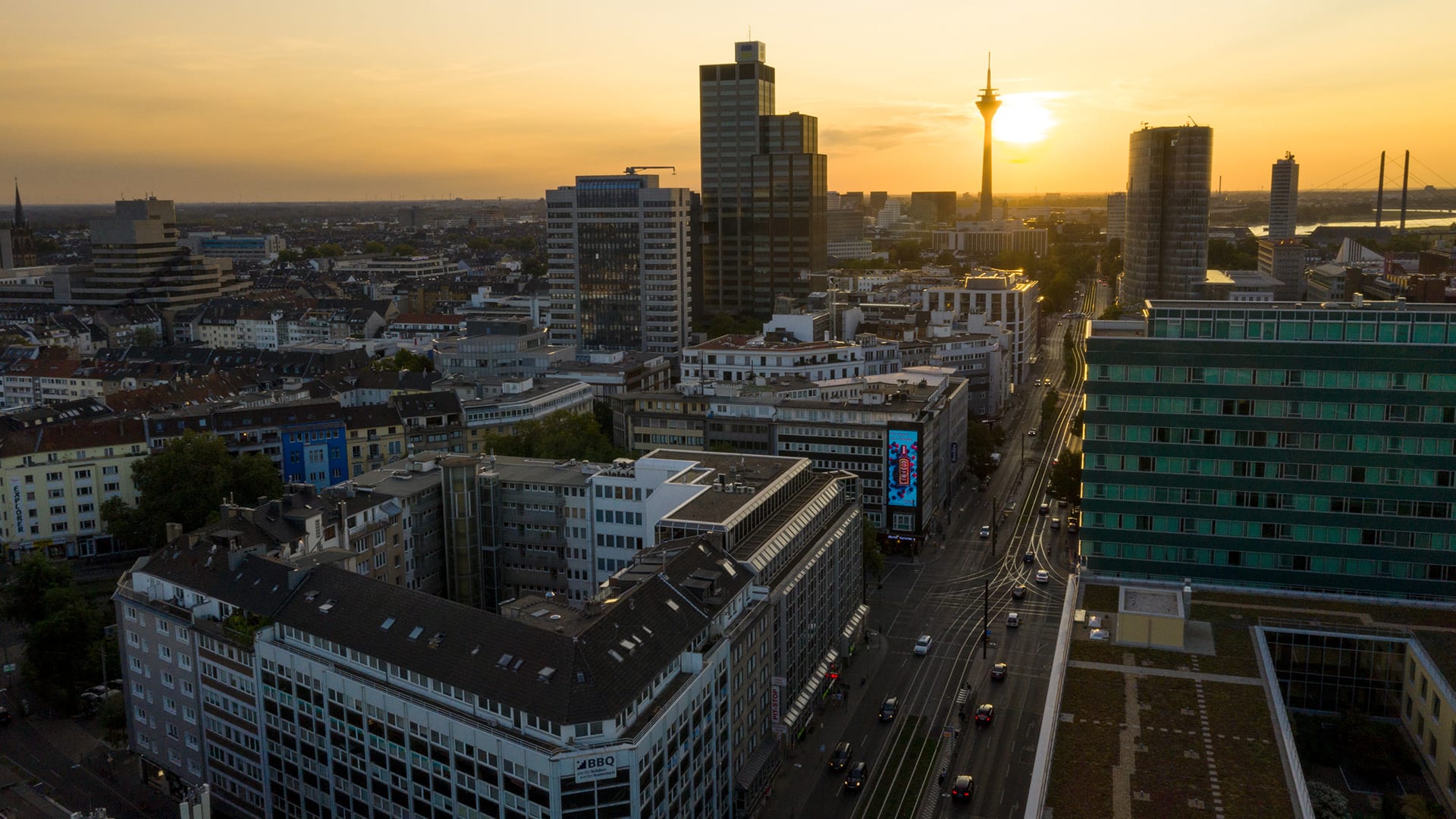 Digitale Außenwerbung in Düsseldorf
