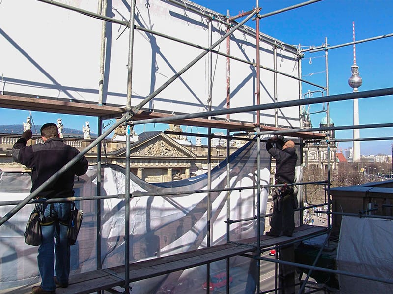 riesenposter-montage