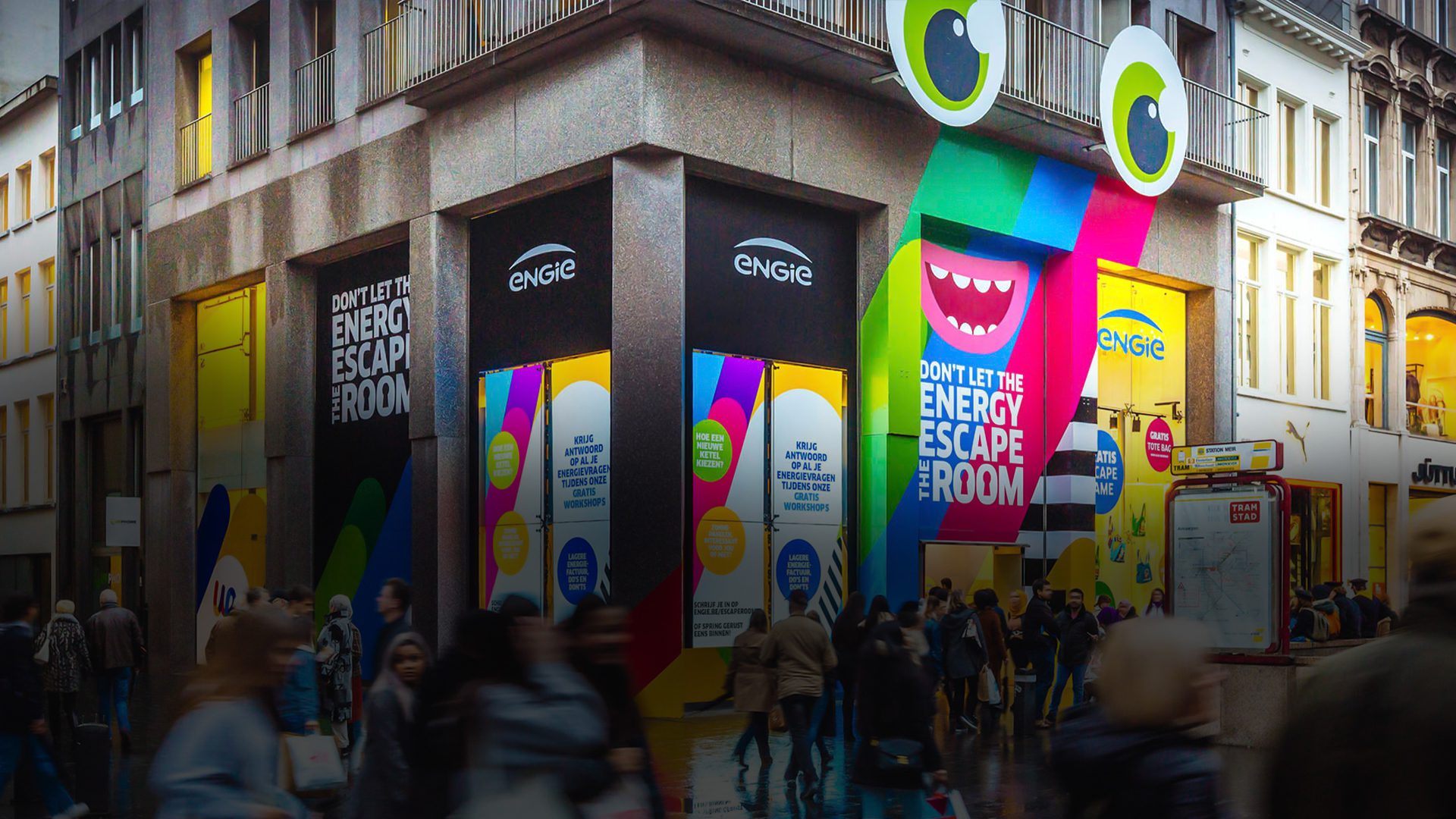 Sonderumsetzung für Engie in Antwerpen