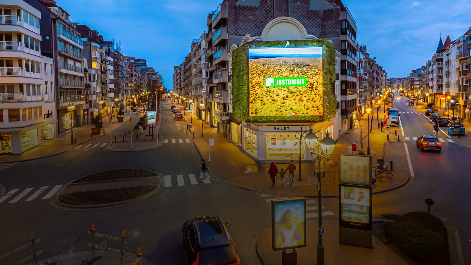 Justdiggit Werbeposter für Nachhaltigkeit