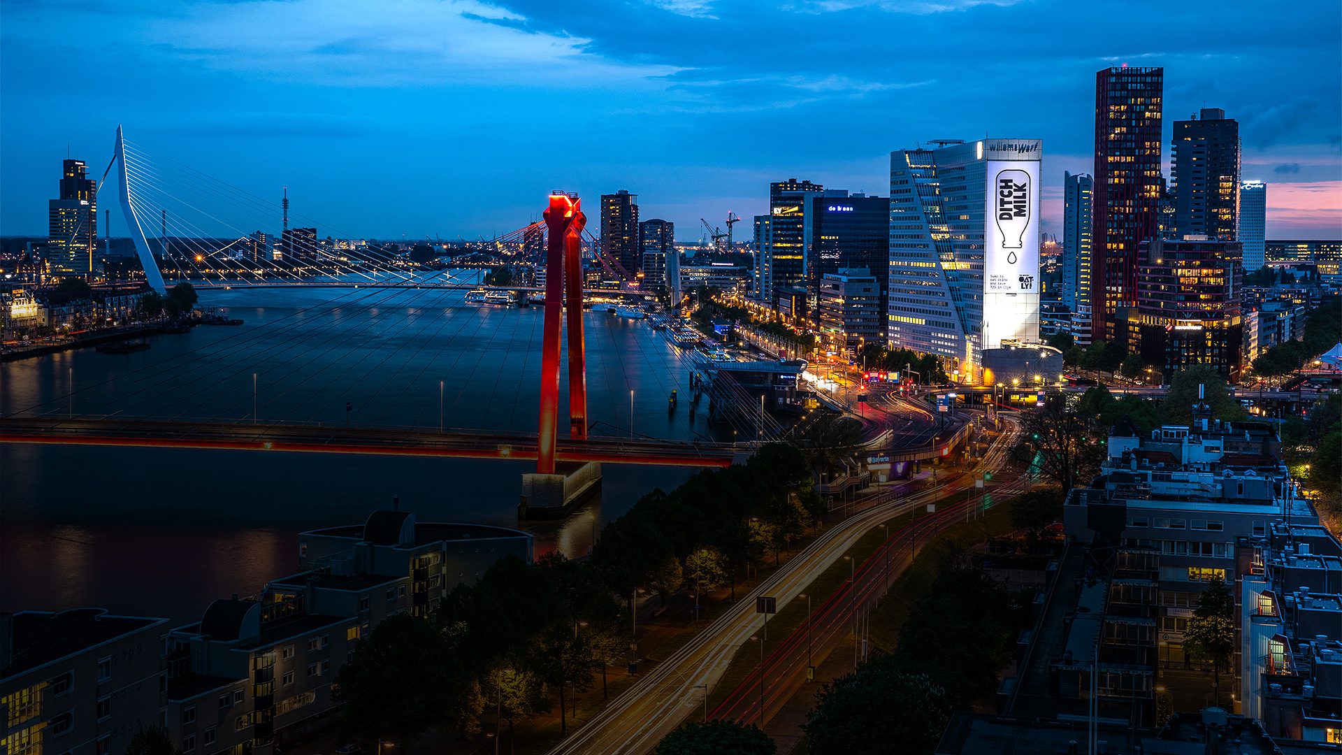 Oatly Kampagne in Rotterdam