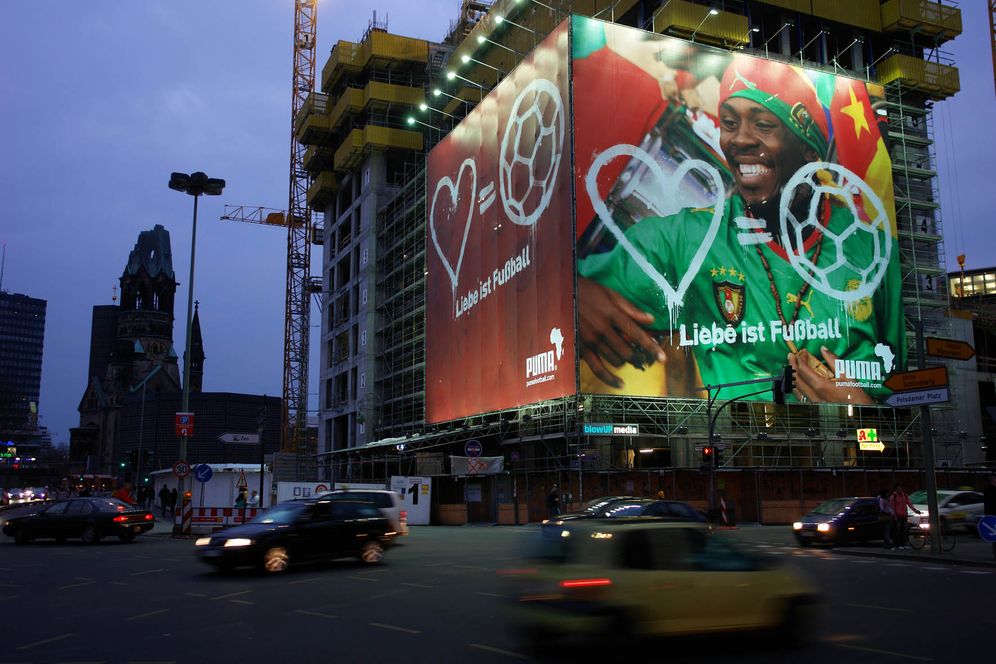 Puma Riesenposter in Berlin