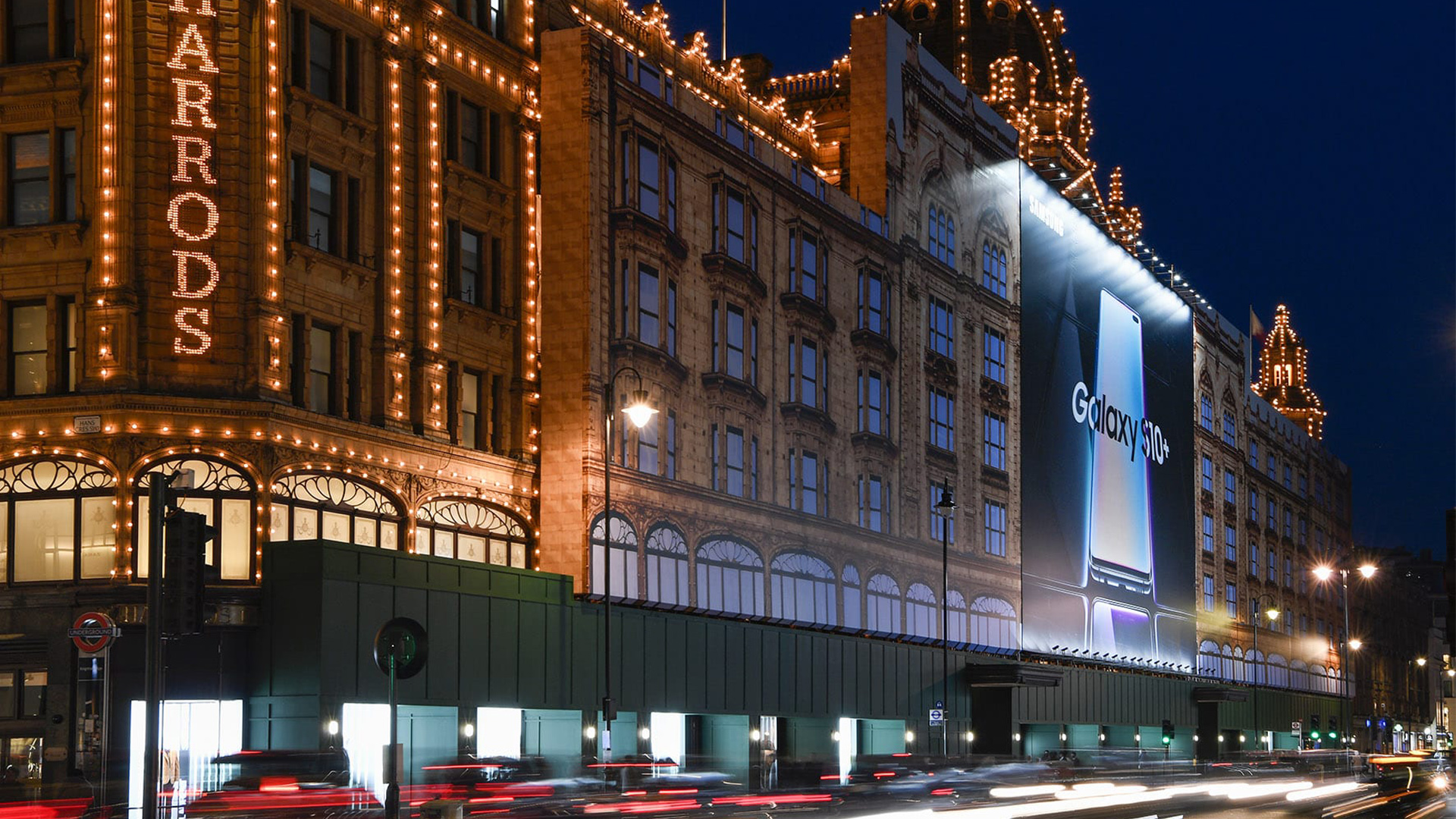 Samsung Werbeplakat in London