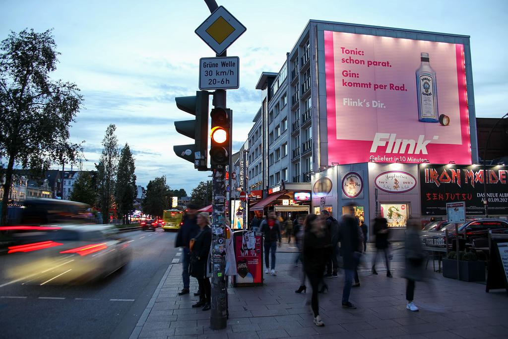 Flink Kampagne in Hamburg